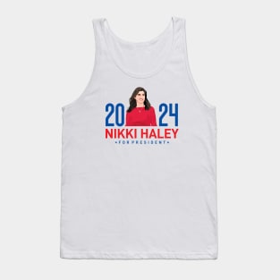 Nikki Haley 2024 For President Tank Top